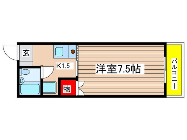 フォ－レストヒルズの物件間取画像